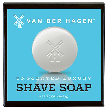 Van Der Hagen Luxury Shave Soap Unscented