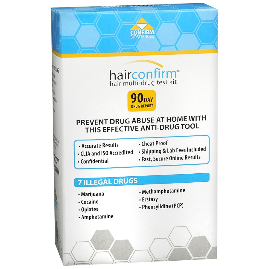 Hair Confirm Hair Multi Drug Test Kit Walgreens