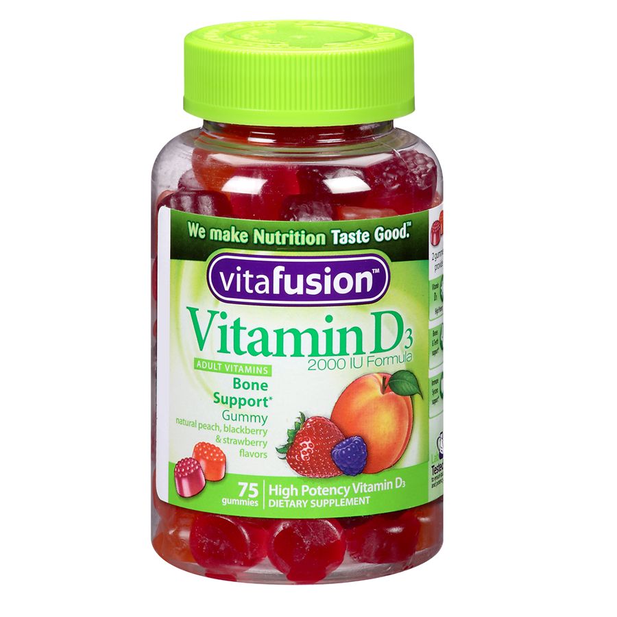 Vitafusion Vitamin D3 2000 Iu Gummy Vitamins Walgreens