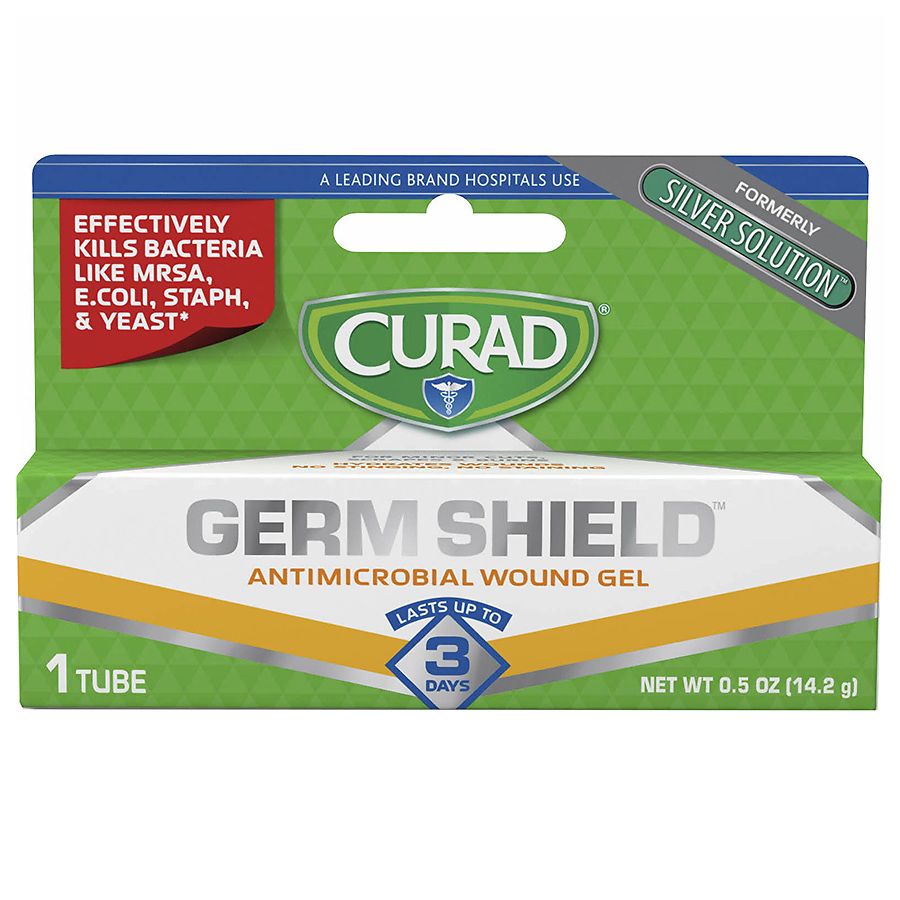 Curad Silver Solution First Aid Antimicrobial Gel | Walgreens