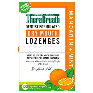 TheraBreath Fresh Breath Lozenges Mandarin Mint