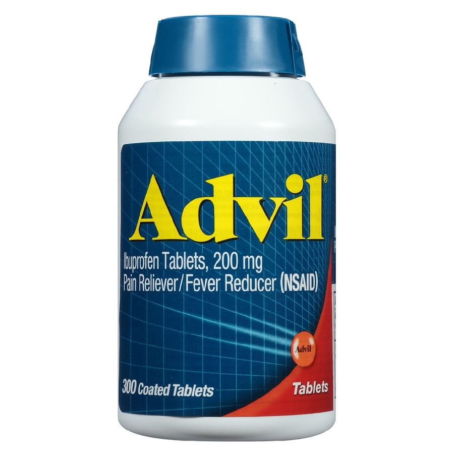  Advil Ibuprofen Pain Reliever/ Fever Reducer Tablets 