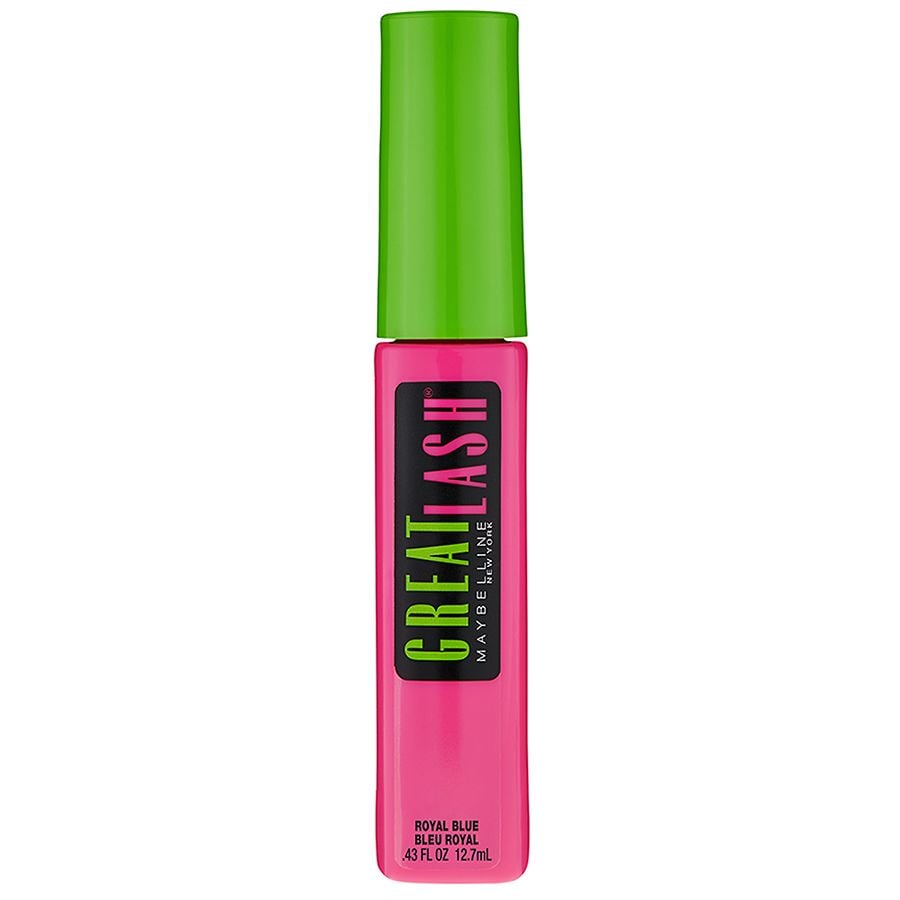  Maybelline Great Lash Royal Blue Washable Mascara, Royal Blue 