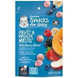 Gerber Graduates Fruit & Veggie Melts Very Berry Blend