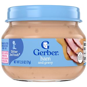 Gerber Baby Food Ham & Ham Gravy