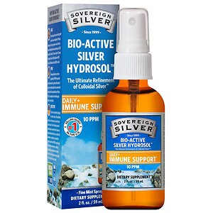 Sovereign Silver Bio-Active Silver Hydrosol, Fine-Mist Spray