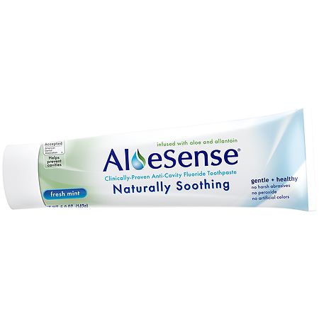 aloe sense toothpaste