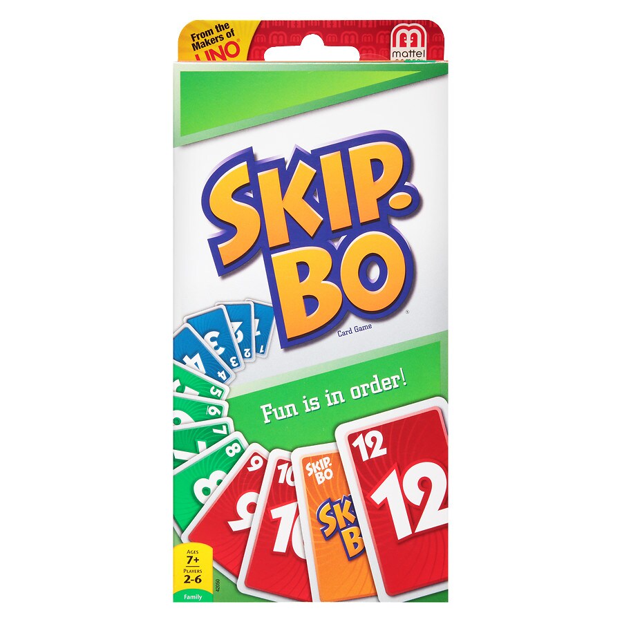 Mattel SKIP BO Card Game