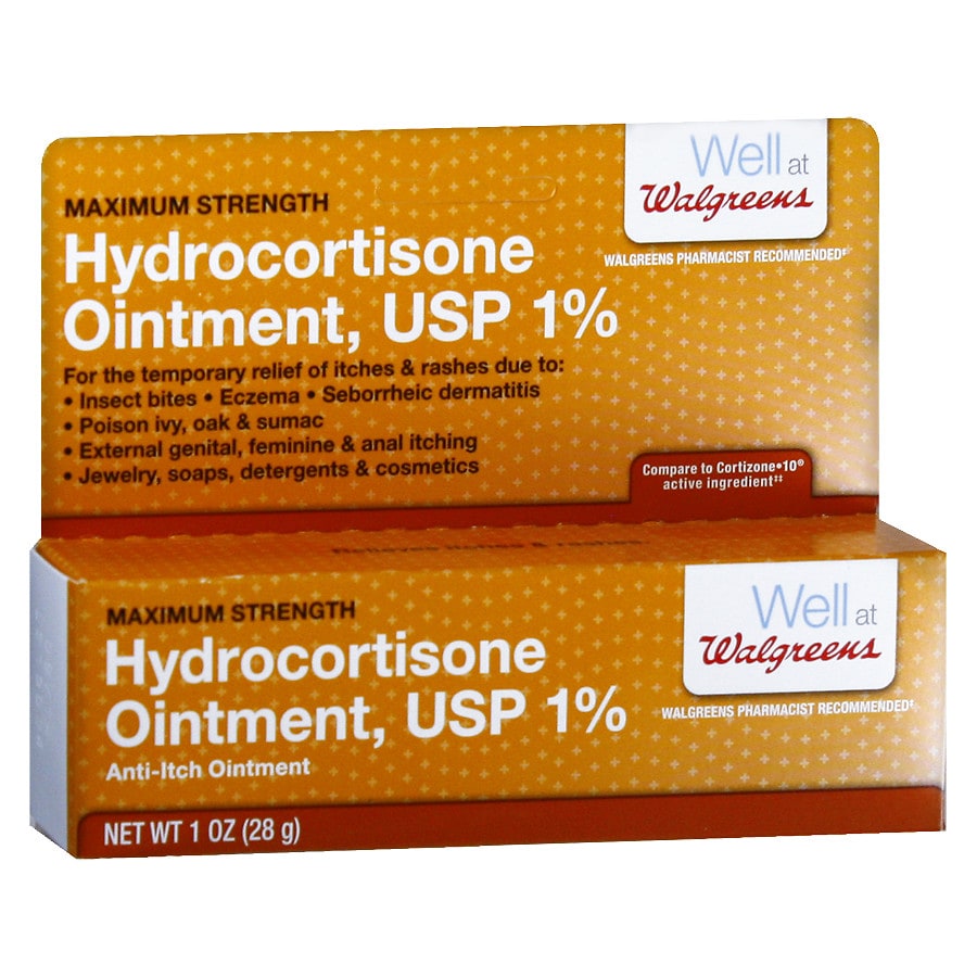 Walgreens Hydrocortisone AntiItch Ointment Maximum Strength 1 Walgreens