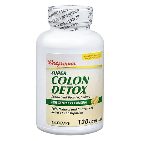 UPC 311917113432 product image for Walgreens Super Colon Detox Laxative Capsules | upcitemdb.com