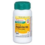 Walgreens Aspirin Low Dose 81 mg Enteric Coated Tablets