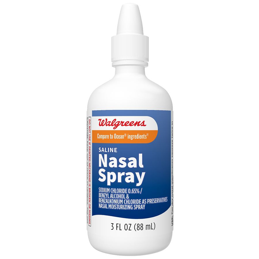 Walgreens Premium Saline Nasal 