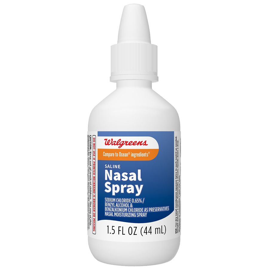 Walgreens Saline Nasal Spray | Walgreens