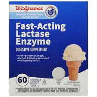 Deals List: 120CT WalgreensLactose Fast Acting Relief Chewable Tablets