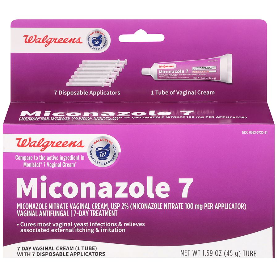 Walgreens Miconazole 7 Vaginal Antifungal Cream | Walgreens