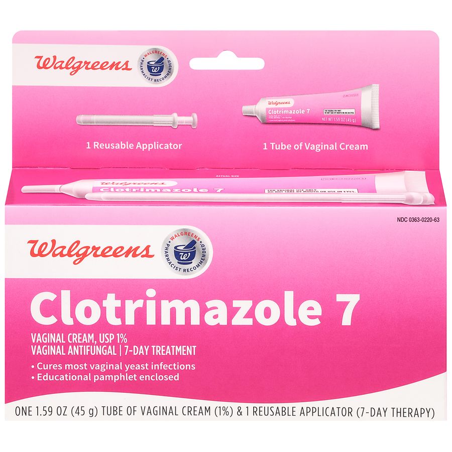 Walgreens Clotrimazole Vaginal Cream | Walgreens