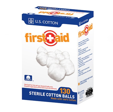 First Aid Sterile Cotton Balls