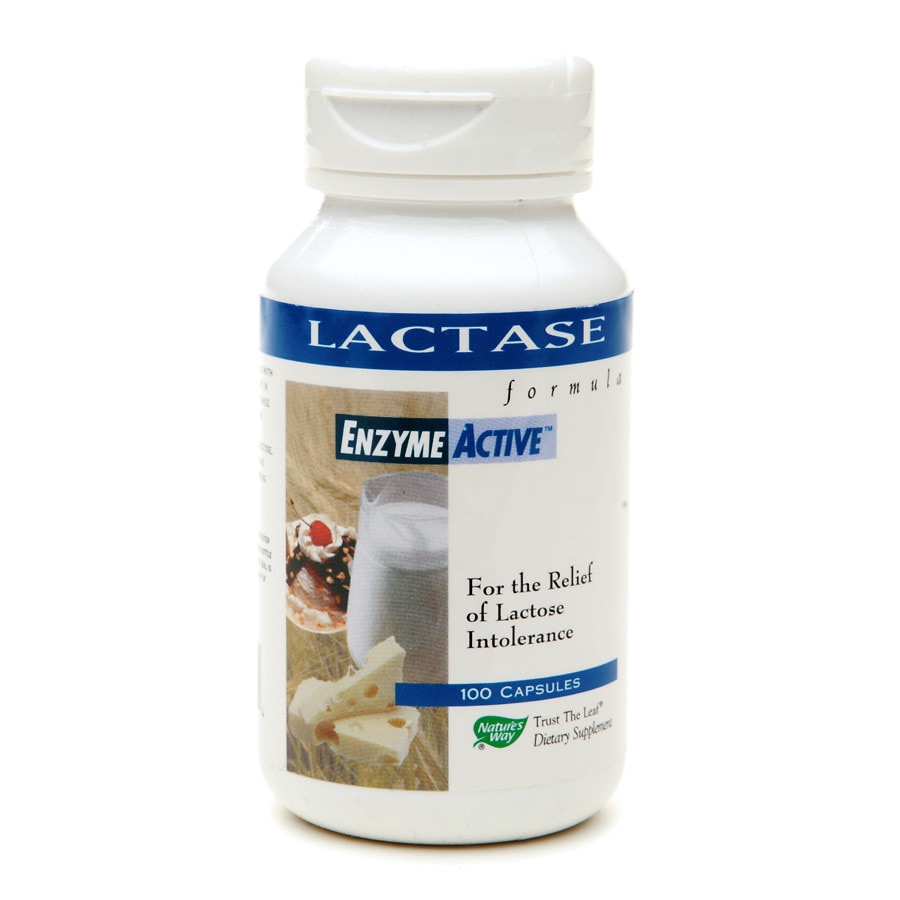  Nature's Way Lactase Formula, Enzyme Active, Capsules 