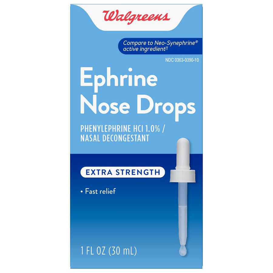 nose drops for blocked nose
