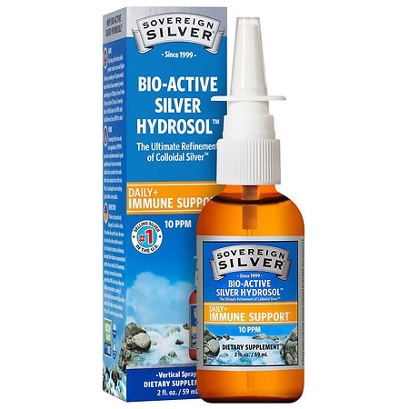 White Egret Colloidal Silver Spray, 30 ppm - 8 fl oz - Metro Market