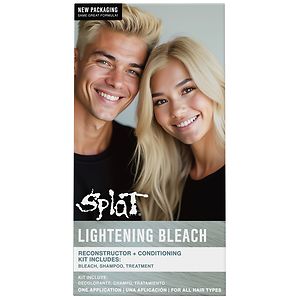Splat Hair Color Complete Kit Lightening Bleach