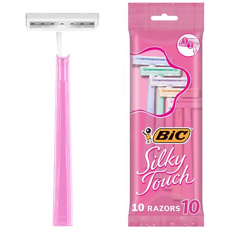BIC Twin Select Silky Touch Twin Blade Women's Razor, 10 Count