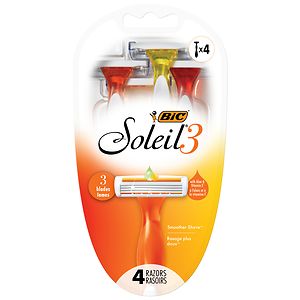 BiC Soleil Triple Blade Shavers for Women