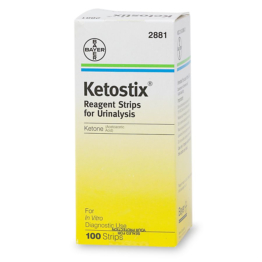 KETOSTIX Bayer Reagent Strips for Urinalysis, Ketone Test | Walgreens