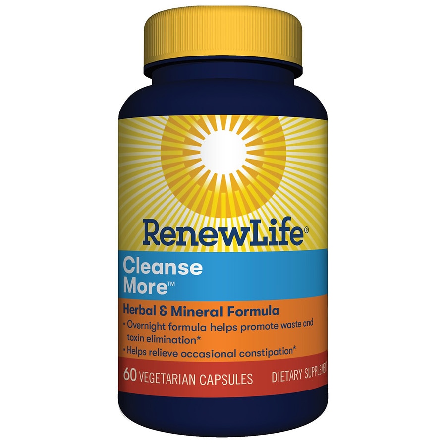 ReNew Life Cleanse More Dietary Supplement Capsules - Walgreens