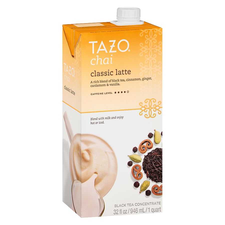Tazo Black Tea Concentrate Chai Latte 