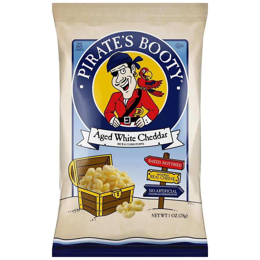 Photo 1 of Aged White Cheddar Rice and Corn Puffs Aged White Cheddar 12Pack box