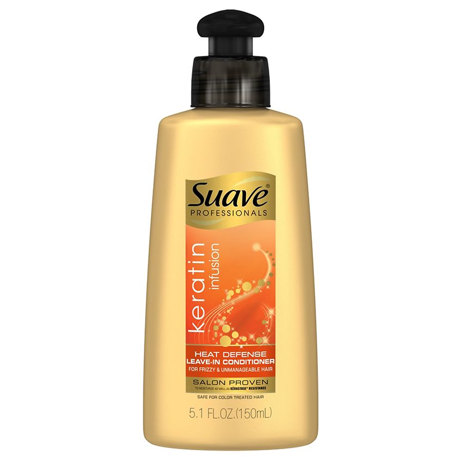 Suave Professionals Keratin Infusion Heat Defense Leavein Conditioner