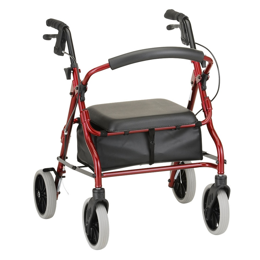  Nova Zoom Rolling Walker 18 inch Red 