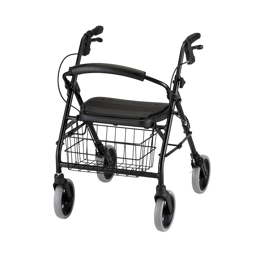  Nova Cruiser Deluxe Rolling Walker Black 