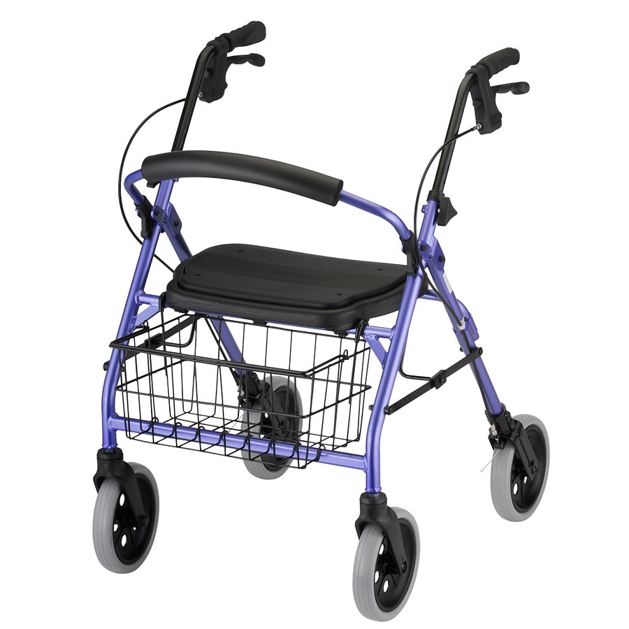  Nova Cruiser Deluxe Rolling Walker Purple 