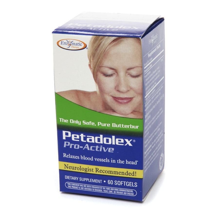  Enzymatic Therapy Petadolex8 Pro-Active, Softgels 