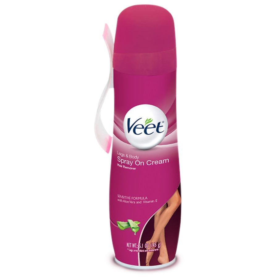 Veet & Body Spray On Cream Remover |