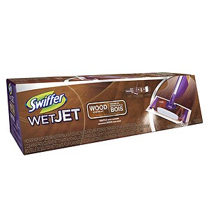 Swiffer WetJet Spray Mop Wood Floor Cleaner Starter Kit