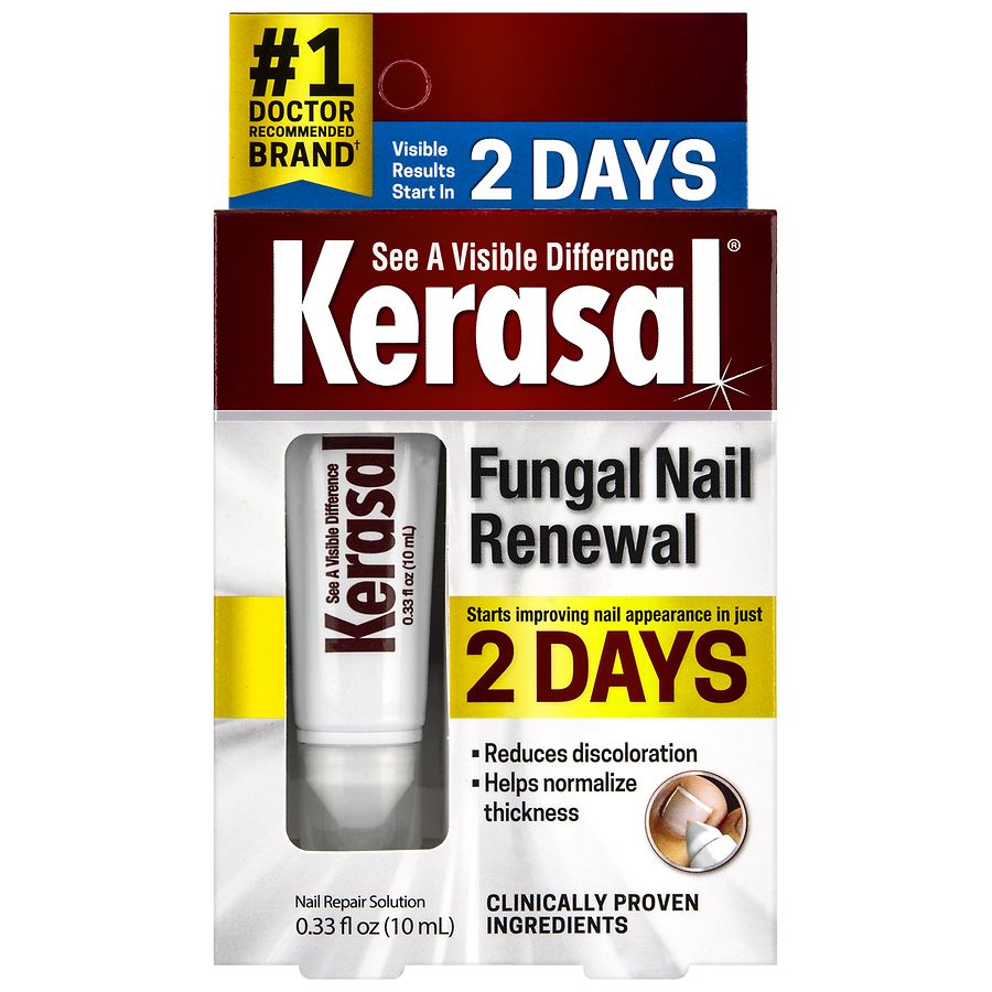 Kerasal Nail Fungal Nail Renewal Treatment 3 Month Supply Walgreens