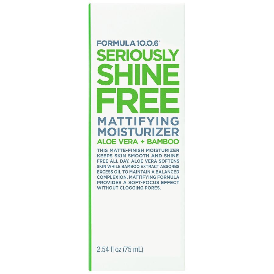  Formula 10.0.6 Seriously Shine Free Mattifying Oil-Free Moisturizer 