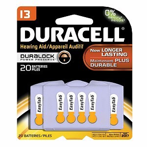 Duracell EasyTab Hearing Aid Batteries #312