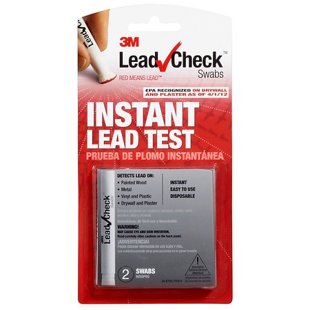 3M Instant Lead Test, LeadCheck Swabs - 1 ea