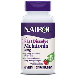 Natrol Melatonin 3mg Fast Dissolve, Tablets