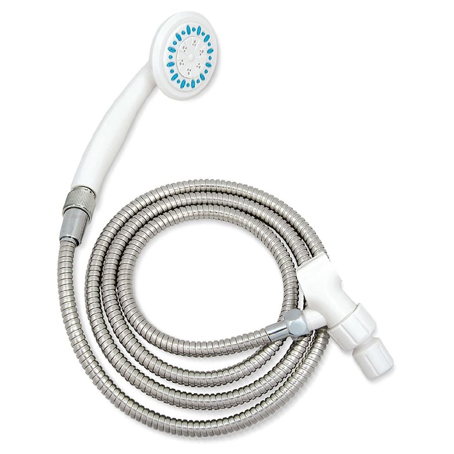 AquaSense 3 Setting Handheld Shower Head with Ultra-Long Stainless Steel Hose... 