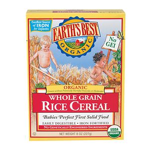 Earth's Best Organic Brown Rice Cereal