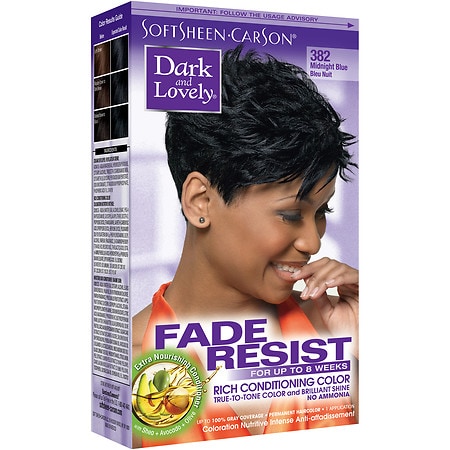 dark lovely hair colors black softsheencarson dark and lovely faderesistant rich conditioning color permanent hair color382 midnight blue walgreens dark lovely hair colors black softsheencarson dark and lovely faderesistant rich conditioning color permanent hair color382 midnight blue walgreens