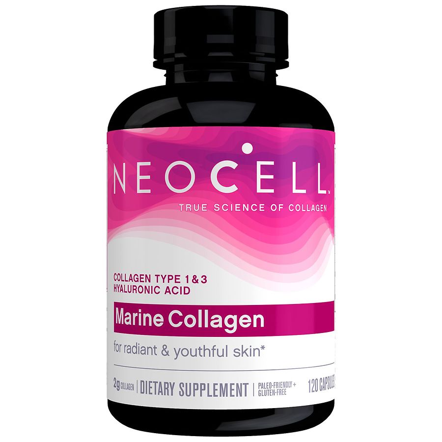 NeoCell Marine Collagen + Hyaluronic Acid, Capsules Walgreens