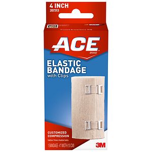 Ace Elastic Bandage with Clips, Model 207313