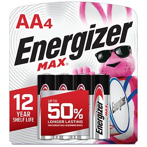 Energizer Max Alkaline Batteries AA