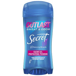 Secret Outlast Antiperspirant/Deodorant Clear Gel Protecting Powder Protecting Powder
